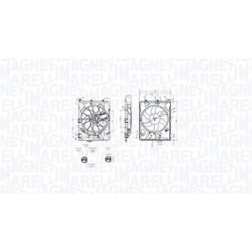 Kühlerlüfter 069422849010 von MAGNETI MARELLI günstig für 158,12 € online kaufen