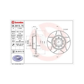Osta Jarrulevy MAGNETI MARELLI:llä 360406175205 edullisesti hintaan 113,59 €