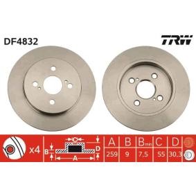 Compre Disco de travão da TRW DF4832 a um preço baixo por 28,25 €