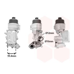 Køb Oliekøler, motorolie af VAN WEZEL 40013702 til den lave pris 549,33 DKK