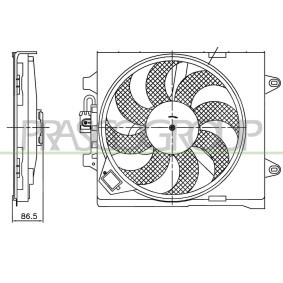 Kühlerlüfter FT124F001 von PRASCO günstig für 106,19 € online kaufen