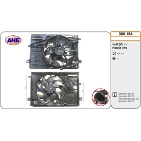 Kühlerlüfter 306.164 von AHE günstig für 171,29 € online kaufen
