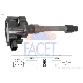 Zündspule für HONDA von FACET