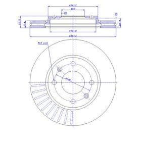 Bremsscheibe 142.530 von CAR günstig für 15,48 € online kaufen