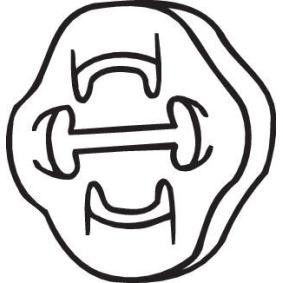 Gummistreifen, Abgasanlage 255-853