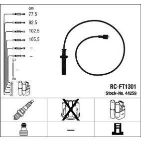 Acquista Kit cavi candele da NGK 44259 a buon mercato per soli 27,32 €