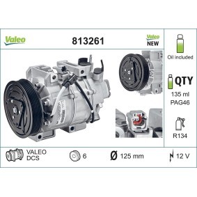 Klimakompressor 813261 von VALEO günstig für 424,33 € online kaufen