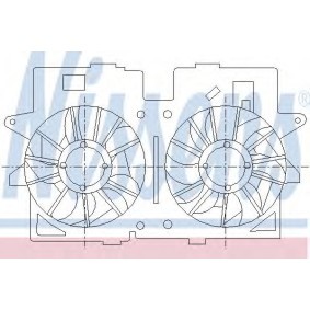 Kühlerlüfter 85277 von NISSENS günstig für 162,02 € online kaufen