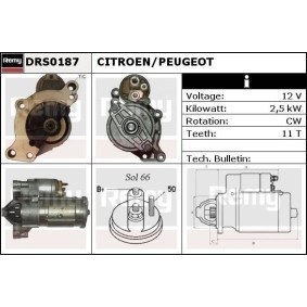 Köp Startmotor av DELCO REMY DRS0187 till det låga priset 7387,96 kr