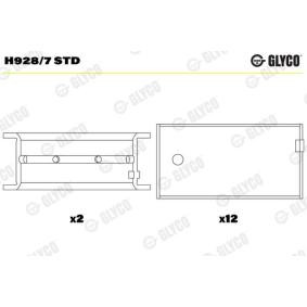 Kurbelwellenlager H928/7 STD von GLYCO günstig für 128,04 € online kaufen