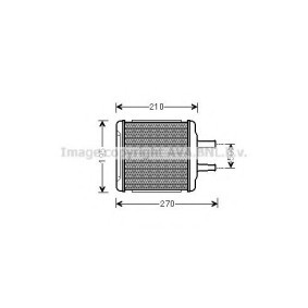 Achetez des Radiateur de chauffage PRASCO DW6088 à prix pour 123,24 €