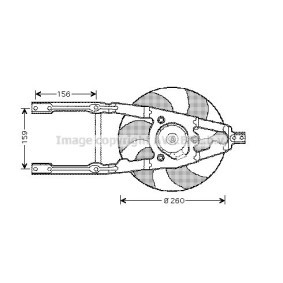 Kühlerlüfter FT7107 von PRASCO günstig für 73,94 € online kaufen