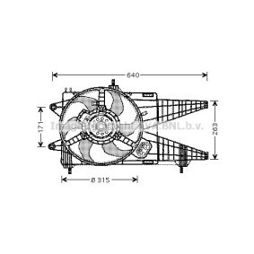 Kühlerlüfter FT7536 von PRASCO günstig für 90,25 € online kaufen
