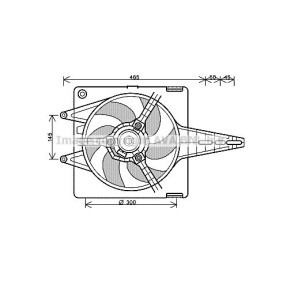 Kühlerlüfter FT7547 von PRASCO günstig für 127,05 € online kaufen