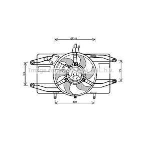 Kühlerlüfter FT7556 von PRASCO günstig für 167,14 € online kaufen
