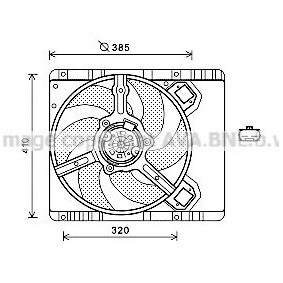 Kühlerlüfter FT7577 von PRASCO günstig für 378,81 € online kaufen