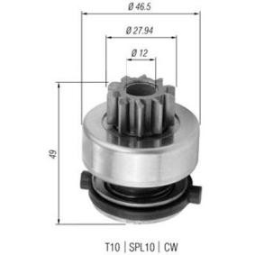 Köp Frihjulsväxel, startmotor från MAGNETI MARELLI på nätet till SPRINTER 4-t Flak/chassi (904) till schyssta priser