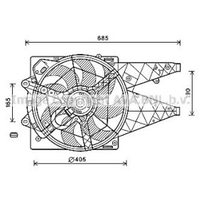 Kühlerlüfter FT7597 von PRASCO günstig für 152,97 € online kaufen