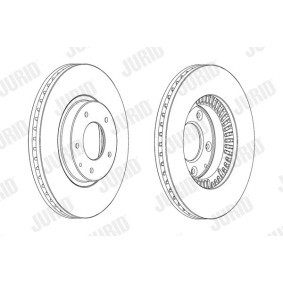 Bremsscheibe 562230J von JURID günstig für 100,40 € online kaufen