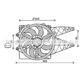Kühlerlüfter FT7603 von PRASCO günstig für 190,67 € online kaufen