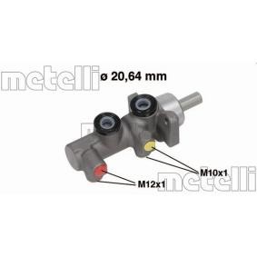 Compre Bomba central dos travões da METELLI 05-0696 a um preço baixo por 51,26 €