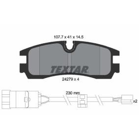 Bremsbeläge 2427901 von TEXTAR günstig für 61,13 € online kaufen