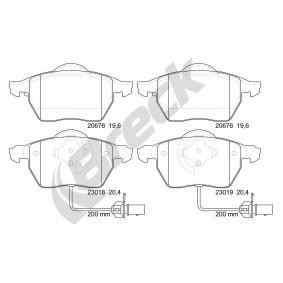 Achetez des Plaquettes de frein BRECK 23018 00 701 10 à prix pour 50,27 €