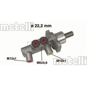 Hauptbremszylinder 05-0383 von METELLI günstig für 75,79 € online kaufen