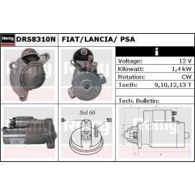 Köp Startmotor av DELCO REMY DRS8310N till det låga priset 5527,34 kr