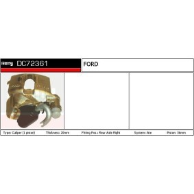 Bremssattel DC72361 von DELCO REMY günstig für 92,14 € online kaufen
