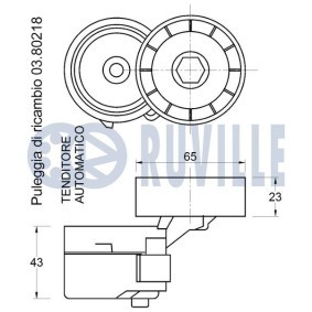 Generatorfreilauf 58621 von RUVILLE günstig für 59,97 € online kaufen