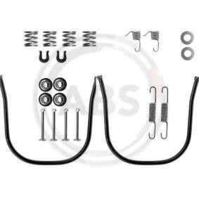 Acquista Kit accessori, Ganasce freno da A.B.S. 0633Q a buon mercato per soli 14,53 €