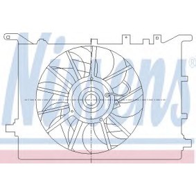 Kühlerlüfter 85406 von NISSENS günstig für 199,11 € online kaufen