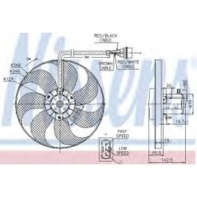Kühlerlüfter 85686 von NISSENS günstig für 58,06 € online kaufen