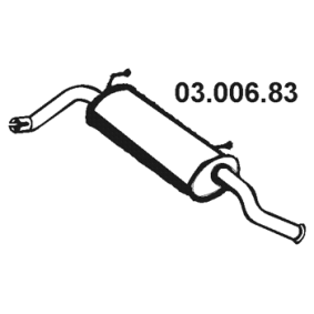 Endschalldämpfer 03.006.83 von EBERSPÄCHER günstig für 195,59 € online kaufen