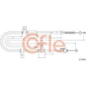 Handbremsseil 17.2524 von COFLE günstig für 23,86 € online kaufen