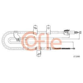 Handbremsseil 17.2565 von COFLE günstig für 28,26 € online kaufen