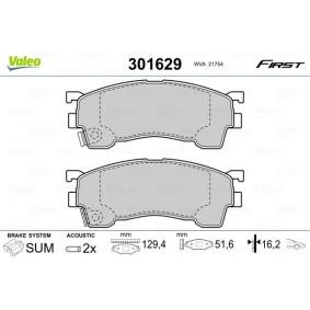 Bremsbeläge für FORD USA von VALEO