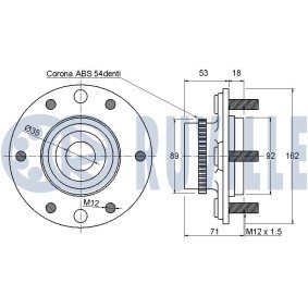 Comprar Silentblock de barra estabilizadora de RUVILLE 985363 a bajo precio de 1,61 €