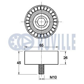 Radlagersatz 7054 von RUVILLE günstig für 76,89 € online kaufen