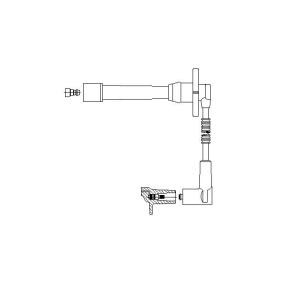 Zündkabel 6A41E48 von BREMI günstig für 19,89 € online kaufen