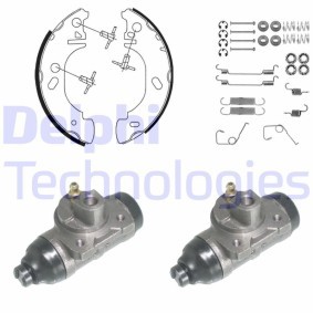 Achetez des Kit de freins, freins à tambours DELPHI 957 à prix pour 109,52 €