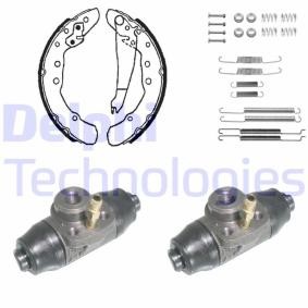 Achetez des Kit de freins, freins à tambours DELPHI KP880 à prix pour 103,76 €