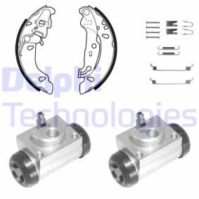Achetez des Kit de freins, freins à tambours DELPHI KP1095 à prix pour 108,70 €