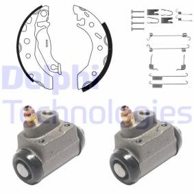 Achetez des Kit de freins, freins à tambours DELPHI KP952 à prix pour 101,62 €