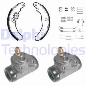 Achetez des Kit de freins, freins à tambours DELPHI KP733 à prix pour 61,51 €