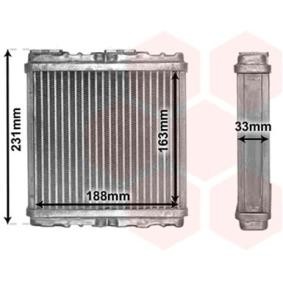 Comprar Radiador de calefacción de VAN WEZEL 47006081 a bajo precio de 67,07 €