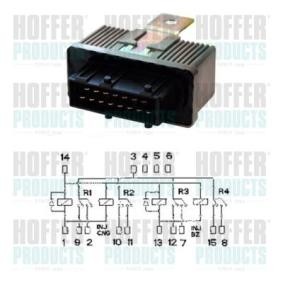 Comprar Relé, bomba de combustible de HOFFER 7240100 a bajo precio de 52,96 €