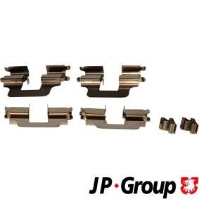 Comprar Kit de accesorios, pastillas de frenos de JP GROUP 1263650710 a bajo precio de 7,77 €