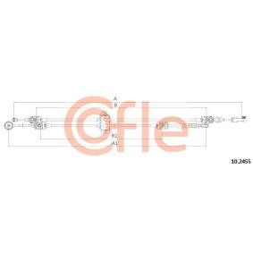 Compre Cabo de aço, caixa de velocidades da COFLE 10.2455 a um preço baixo por 80,64 €